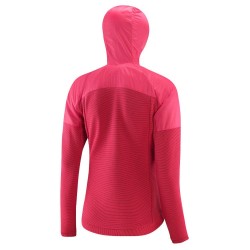 Veste à capuchon femme Löffler Arctic Primaloft Active rouge red